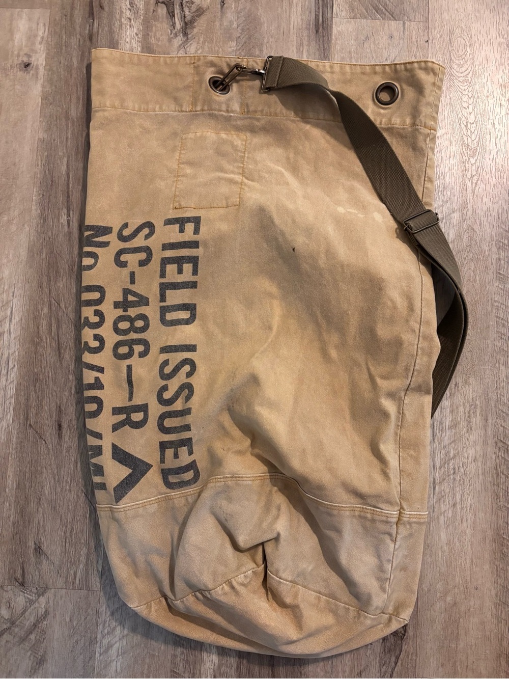 Vintage Y2K Old Navy Surplus Gear Canvas Duffle Bag